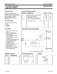 Datasheet BUK108-50DL производства Philips